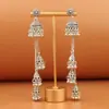 Pendientes de Pavo Real para Minorías Étnicas, Regalos Retro de Plata Miao Estilo Étnico, Accesorios de Pendientes Vintage de Imitación Plata