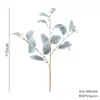 Plantas Verdes Artificiais com Frutas, Folhas de Eucalipto de 3 Galhos, Decoração para Casa, Casamento, Quarto, Adereços para Fotos, Folhagens e Flores Artificiais Atacado
