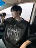 Camiseta Cinza Mousse de Manga Curta para Homens, Verão 2026 Nova Tendência Casual Retrô Estilo Japonês Top de Meia-Manga