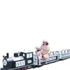 Tren Turístico Escénico Rural Estilo Disney Personalizado, Equipo de Atracción de Ferrocarril Ligero a Vapor, Suministro Directo del Fabricante
