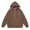 2024 Nuevo Cardigan con Cremallera Color Rosa Flor de Cerezo Chaqueta Sitio Independiente de Amazon Sudadera con Cremallera Popular Unisex en Stock