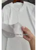 Camiseta de Manga Larga con Cuello en V Texturizado Estilo Retro Americano para Hombre 2026 Nueva Camisa Top de Capa Interior de Alta Gama