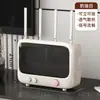 Caja de Almacenamiento para Router Inalámbrico Montada en Pared Sin Taladro Soporte Wifi de Pared Caja de Almacenamiento Decodificador de TV