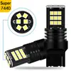 Luz LED para coche 1156 1157 T20 3030 24 luces LED brillantes luz de marcha atrás intermitente luz de freno