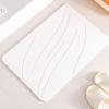 En stock Esterilla Absorbente de Barro Diatomeo Duro Tallado Esterilla de Piso para Baño Hogar de Baño Antideslizante Secado Rápido Esterilla de Pies de Diatomea