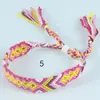 Popular en Europa y América: Pulseras Tejidas Arcoíris Hechas a Mano en Estilo Étnico Nepalí, Venta al por Mayor de Joyería
