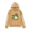 Suéter Serie Totoro 2022 Venta Caliente Transfronteriza Sudadera de Moda Forrada de Polar Estilo Harajuku Europeo y Americano Ropa para Hombre