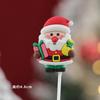 Decoração de Bolo de Natal 2025 Cola Macia Desenho Papai Noel Alce Plug-In Meninos e Meninas Acessórios de Confeitaria