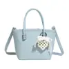 Bolso tipo bandolera cubo de diseño exclusivo para mujer 2025 Nuevo Verano Estilo Coreano Bolso de trabajo Bolso de un solo hombro Cruzado