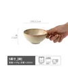 Juego de vajilla de cerámica estilo vintage, platos, tazones de arroz para el hogar, platos de cena, platos de alta gama, platos para pescado, tazones para fideos de restaurante al por mayor