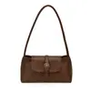 Bolso tipo baguette de nicho súper popular para otoño e invierno, nuevo estilo 2026 para mujer, moderno, para ir al trabajo, de un solo hombro, bajo el brazo, bolso de mano para exteriores