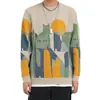 Novedad Otoño e Invierno 2022 Moda Nacional Gato de Dibujos Animados Prendas de Punto para Hombres y Mujeres Holgadas Marca Trbottomy Prendas de Punto Ropa Interior Chaquetas de Pareja