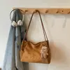 Bolso tote de gran capacidad estilo coreano de moda, nuevo modelo 2026, de alta gama, simple, elegante, bolso de hombro casual, bolso de axila, moderno
