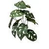 Hojas de Taro Artificiales de Tallo Largo de Colores y Hojas de Monstera para Decoración Suave de Invierno en Interiores de Salones de Bodas, Arreglos Florales de Plantas, Muros Florales y Paisajismo Floral
