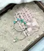 Novo Estilo Chinês Pulseira Raposa de Gelo Verde Pulseira de Contas Borboleta Doce Retrô Moda Ins Simples Versátil