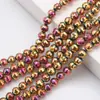 Joyería Hecha a Mano Accesorios DIY Cuentas Sueltas de Cristal Al por Mayor 6-10mm Chapado 96 Caras Cuentas de Tierra Cuentas de Cristal Disco
