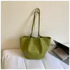 Bolsa com Padrão Trançado Retrô Bolsa Feminina 2026 Novo Estilo Coreano Bolsa Tote Simples de Grande Capacidade Bolsa de Ombro para o Dia a Dia