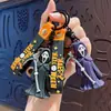 Llavero de Figura de Calavera de Parca de Halloween Estilo Oscuro Colgante a Juego para Pareja Decoración de Festival Pequeño Regalo Venta al por Mayor