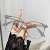 Montura de gafas para miopía con filtro de luz azul cara lisa adelgazante montura grande estilo coreano femenino estudiante celebridad de internet montura de gafas para miopía terminadas para hombre
