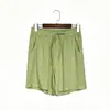 Pantalones Cortos de Pijama de Fibra de Bambú de Verano para Mujer, Pantalones de Casa Refrescantes de Seda Helada, Ropa de Casa Suelta Casual, Shorts para el Hogar, Shorts para Caminar