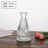 Comercio Exterior Mismo Estilo Mini Jarrón de Vidrio Escritorio Transparente Mini Jarrón Estilo Ins Adornos de Alto Valor