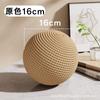 [Diversión con él] Juguete para Gatos Bola de Sisal y Yute Personalizada Tabla Rascadora Resistente al Desgaste Juguete para Gatos y Perros Todo en Uno para Todas las Estaciones