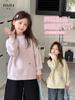 Ropa de punto Yojia para niñas Invierno 2025 Nuevo estilo Moda Ropa de punto para niñas pequeñas Ropa infantil engrosada Ropa de invierno