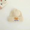 Gorro de Otoño e Invierno para Niños con Forro Polar Engrosado para Bebés Niños y Niñas Lindo Gorro de Punto Gorro de Pescador Súper Lindo Cálido Protección para las Orejas