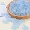 Contas de Bambu Imitação Jade de Vidro 8*12mm com Furo Contas Soltas Materiais DIY para Artesanato com Acessórios para Pulseira Colar Joias