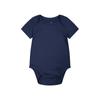 Roupa de bebê estilo envelope, 100% algodão, para bebês. Roupa de bebê lisa, modelo Harper Crossborder, com gola envelope fina, para recém-nascidos.