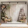 Tecido de Fundo para Decoração de Casamento Novo Estilo Chinês, Tecido de Fundo Novo para Encontro de Dia dos Namorados Transfronteiriço, Tecido de Parede de Flores para Banquete de Noivado