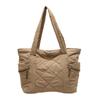 Bolso Tote de Moda Bolso de Hombro para Mujer para Ir al Trabajo Gran Capacidad Bolso de Mano para Estudiante Bolso de Tela de Nylon Bolso de Estilo Nuevo
