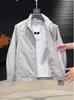 Jaqueta Masculina com Gola Alta 2026 Moda Outono/Inverno Simples Versátil Roupa Masculina Estilo Coreano Casual Slim Fit Top