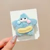 Pasador de Peluche Estilo Yang Mi Perro para Mujer 2025 Nuevo Oso de Dibujos Animados Flequillo Lateral para la Frente Pasador de Pato