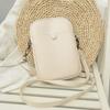 Atacado do Fabricante Bolsas Pequenas Texturizadas para Mulheres 2026 Novo Estilo Bolsa de Ombro Único Transversal Couro Macio Mini Bolsa para Celular Porta-Moedas