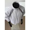 Chaqueta cárdigan con cuello mao estilo universitario americano para hombre, chaqueta cortavientos casual deportiva de moda para primavera y otoño