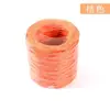 Corda de Papel Colorida com Arame de Ferro para Aula de Artesanato Estudantil Tecelagem Rattan de Papel Materiais Manuais para Fazer Cestas de Flores e Vasos