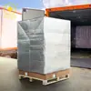 Cubierta de Pallet de Tela Tejida de Papel de Aluminio Personalizada Cubierta de Pallet Grande para Transporte de Maquinaria Pesada Cubierta de Pallet Estéreo Material de Empaque de Papel de Aluminio