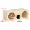 Altavoces de audio para coche de 4 pulgadas 5 pulgadas 6.5 pulgadas 8 pulgadas caja vacía para altavoz caja de madera maciza de dos vías caja de madera para altavoz de casa
