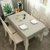 Toalha de Mesa para Casa Estilo Japonês Toalha de Mesa Ins Anti-Escaldante Impermeável à Prova de Óleo Lavável PVC Xadrez Mesa de Centro Tapete de Mesa Toalha de Mesa para Dormitório
