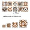 40 pegatinas de azulejos duros de cristal con patrón de mármol artificial para renovación de cocina y baño, pegatinas de pared autoadhesivas impermeables y a prueba de aceite