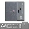 Set de Cuaderno A5 con Hebilla Metálica de Negocios y Caja de Regalo de Alta Gama para Manualidades, Regalo Souvenir para Reunión Anual Corporativa, Logo Impreso