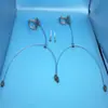 Lâmpada de escritório ajustável fio de suspensão lâmpada de fio de aço lâmpada plana slot de alumínio lâmpada fluorescente corda de suspensão luminária de painel plano LED acessórios