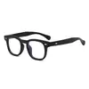 Moda Retro Europea y Americana Montura Cuadrada Tachonada Clásica Versátil Gafas de Sol Personalidad Moderna Estilo Callejero Protección Solar Gafas de Sol Transfronterizas