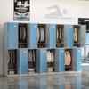Plástico ABS baño personal baño casa de baños gimnasio piscina yoga color casillero estudiante estantería