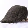 Comercio Exterior Transfronterizo Gorra de béisbol retro simple para hombre Gorra de pico de pato para ancianos Boina unisex cálida y engrosada para mediana edad y ancianos