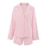 Cardigan Casual Aliexpress Transfronteiriço 2025 Conjunto de Duas Peças Solto Tamanho Grande Amazon Terno Xadrez para Primavera e Outono para Mulheres
