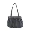 2026 Nuevo Bolso de Hombro Único Estilo Coreano para Mujer de Gran Capacidad Elegante Plegado Bolso de Axila de Moda Alta Apariencia Bolso de Mano para Viaje
