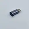 Adaptador micro a tipo C de aleación de aluminio, convertidor V8 a tipo C, venta al por mayor de fábrica