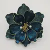 Flor de Natal Artificial com Borda Dourada e Pérolas, Decoração para Festa de Fim de Ano, Acessório de Fim de Ano DIY para Árvore de Natal, Flor de Natal